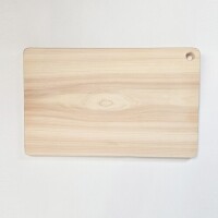 나무에 편백나무 안심도마 통원목 사각도마